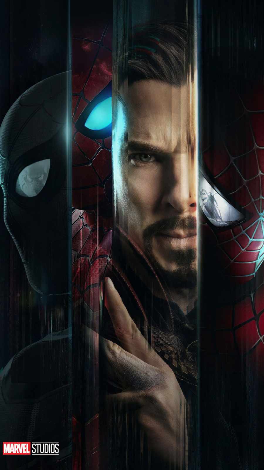 Multiverse Doctor Strange Spiderman iPhone Wallpaper