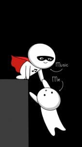 Music Save Me iPhone Wallpaper