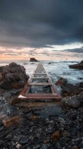 Ocean Road iPhone Wallpaper