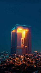 Phone Booth iPhone Wallpaper