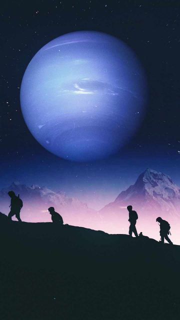 Planet Explorers iPhone Wallpaper