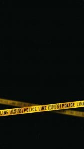 Police Line Do Not Cross iPhone Wallpaper