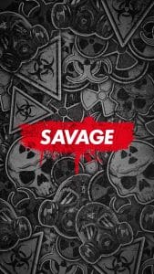 Savage Life iPhone Wallpaper