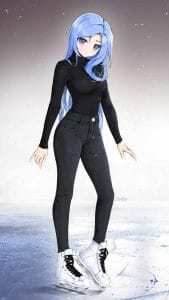 Snow Girl iPhone Wallpaper Snow Girl iPhone Wallpaper