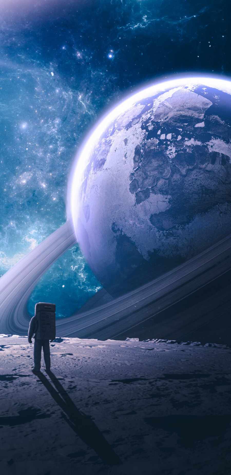 Space Explorer iPhone Wallpaper