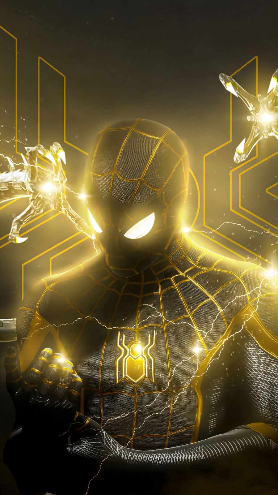 Spiderman New Powers iPhone Wallpaper