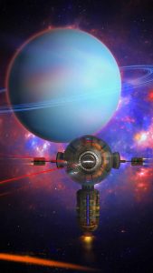 Uranus iPhone Wallpaper