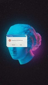 Art Error iPhone Wallpaper