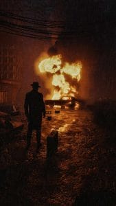 Burn It iPhone Wallpaper