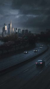 Dark City iPhone Wallpaper