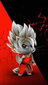 Dragon Ball Z Chipmunk iPhone Wallpaper