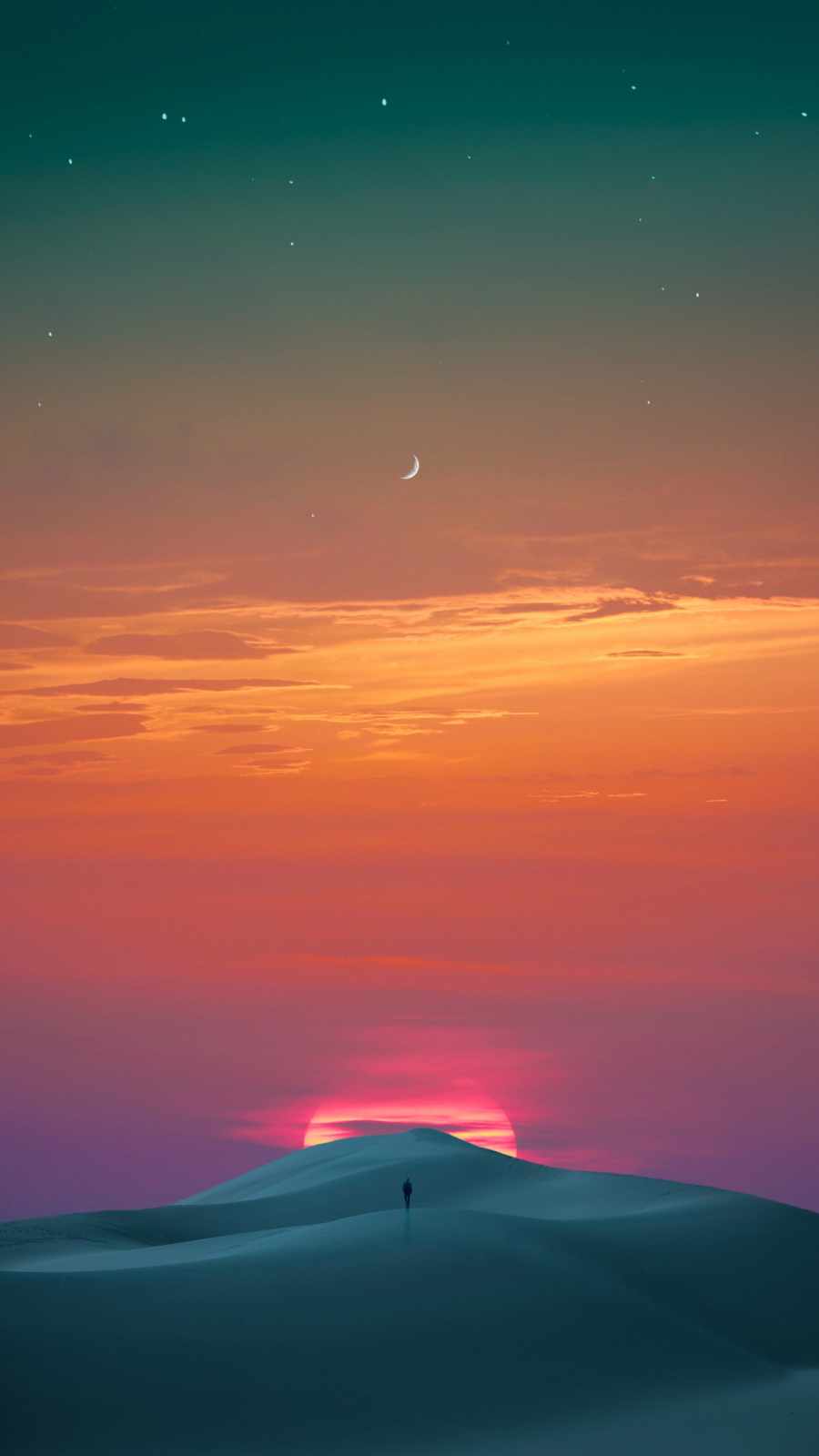 Dune Sunrise iPhone Wallpaper