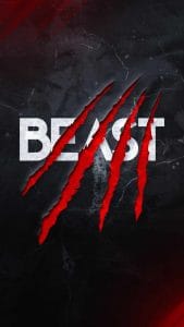 I am Beast iPhone Wallpaper