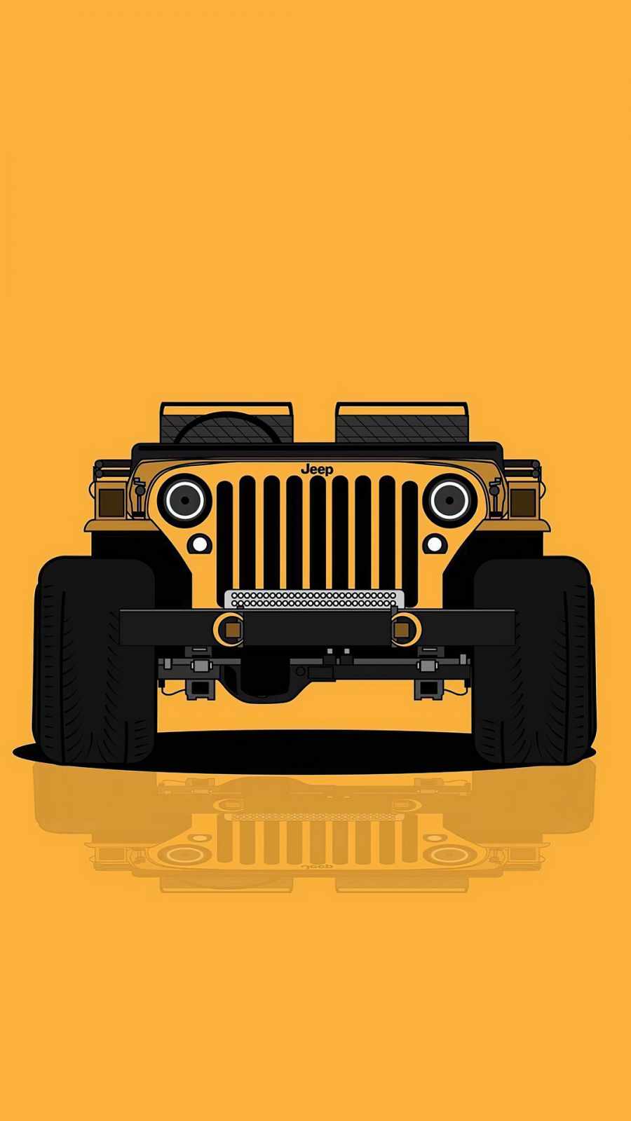 Jeep minimal iPhone Wallpaper