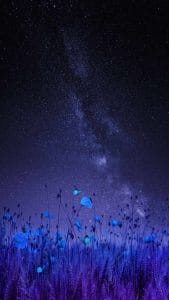 Nature in Space iPhone Wallpaper