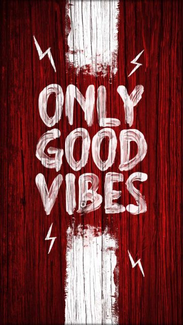 Only Good Vibes iPhone Wallpaper