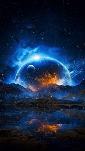 Planet Fusion iPhone Wallpaper