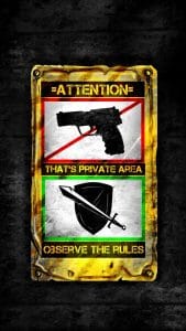 Private Area iPhone Wallpaper