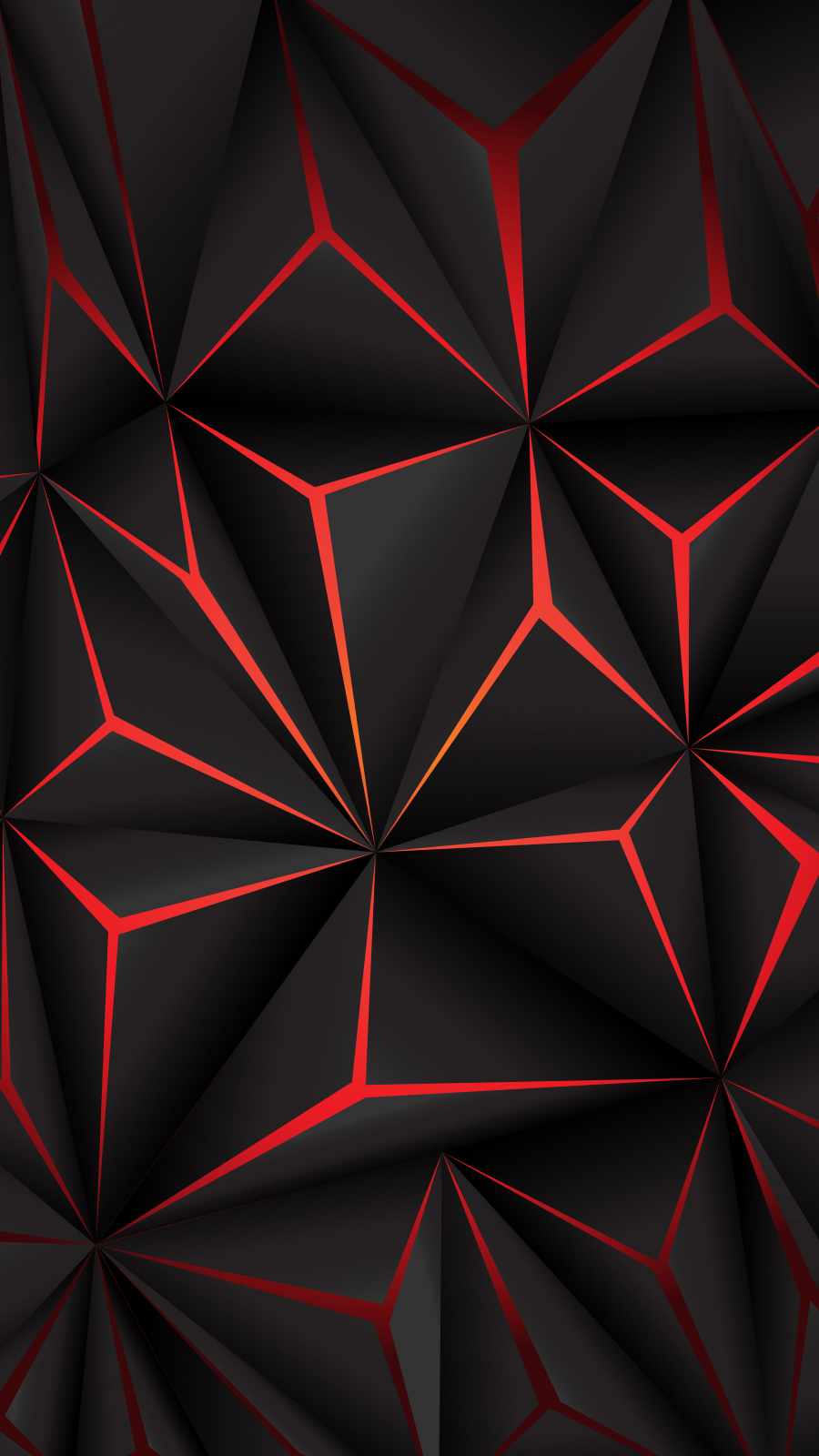 Shapes glowing abstract iPhone Wallpaper