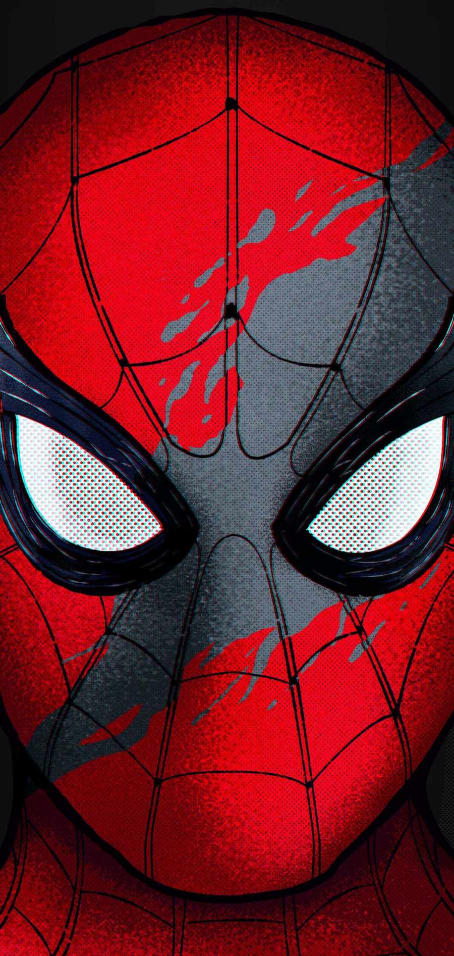 Spiderman Comic Art iPhone Wallpaper