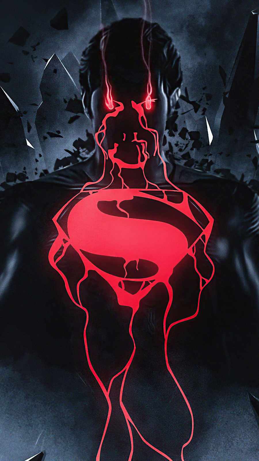 Superman Blood iPhone Wallpaper