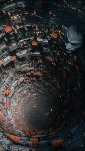 Urban abyss iPhone Wallpaper