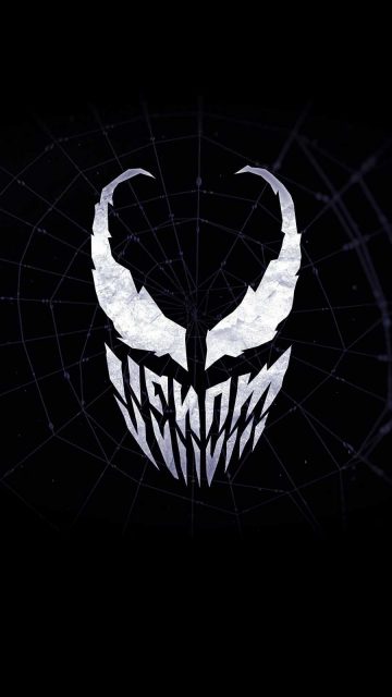 Venom Black iPhone Wallpaper