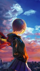 Anime Girl Art iPhone Wallpaper Anime Girl Art iPhone Wallpaper