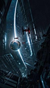 Arrival on Earth iPhone Wallpaper