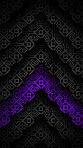 Black 3D Art iPhone Wallpaper