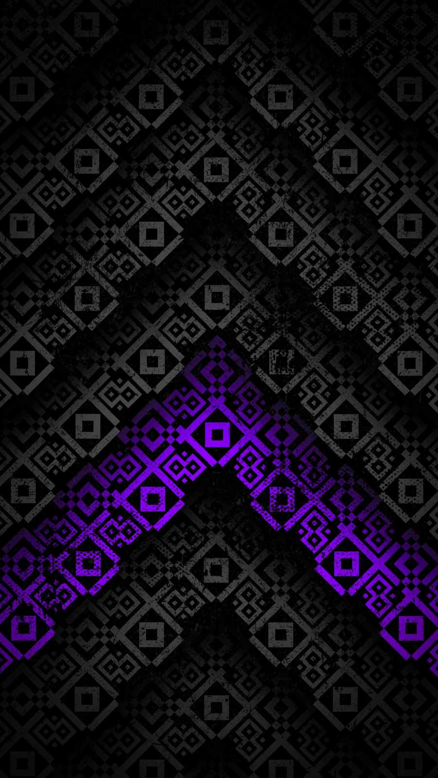 Black 3D Art iPhone Wallpaper