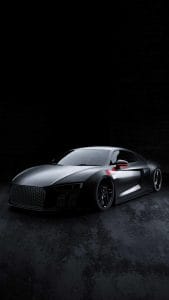 Black Audi iPhone Wallpaper