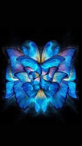Butterfly Art iPhone Wallpaper