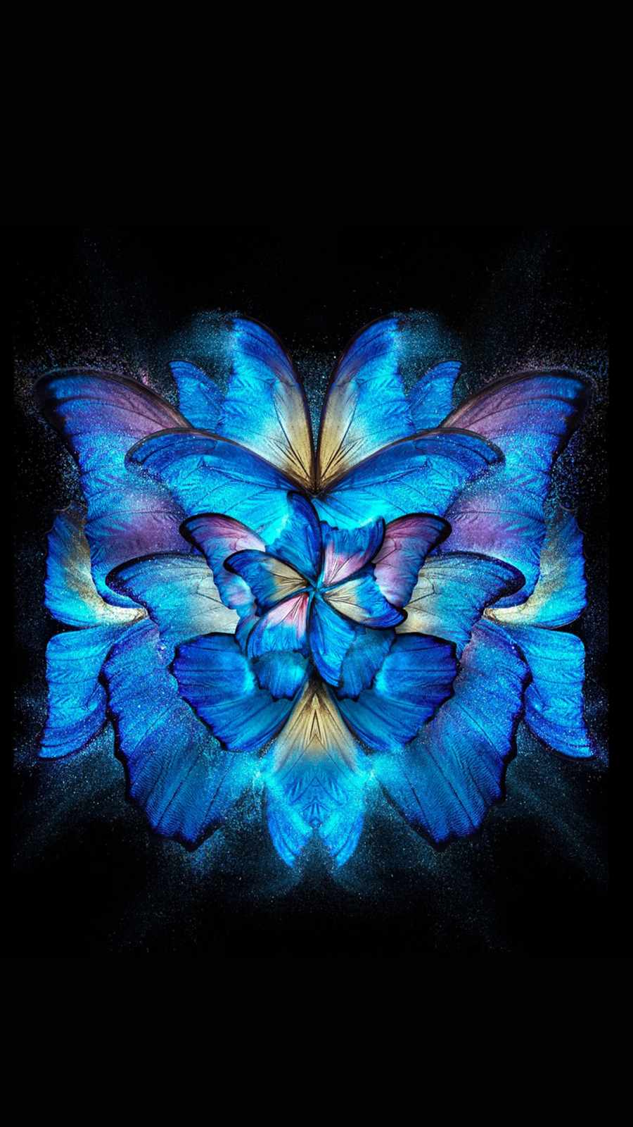 Butterfly Art iPhone Wallpaper