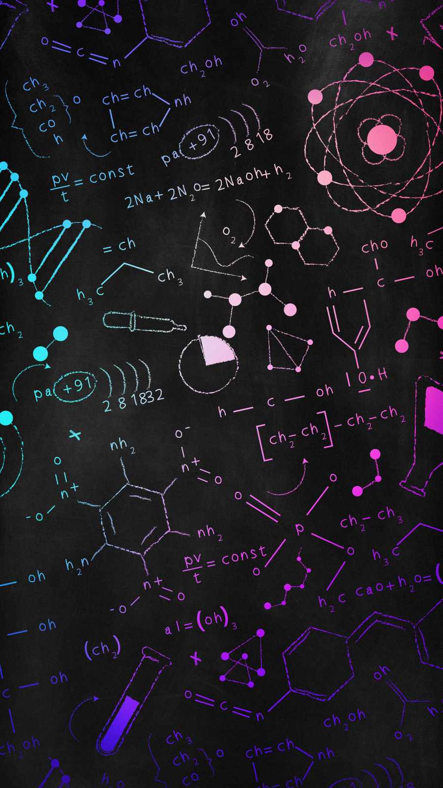 Chemistry HD iPhone Wallpaper