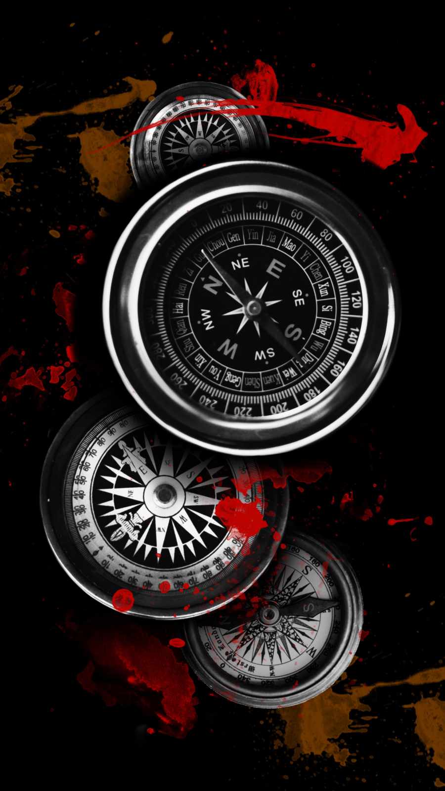 Compass Types iPhone Wallpaper