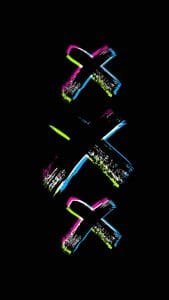 Cross Amoled iPhone Wallpaper