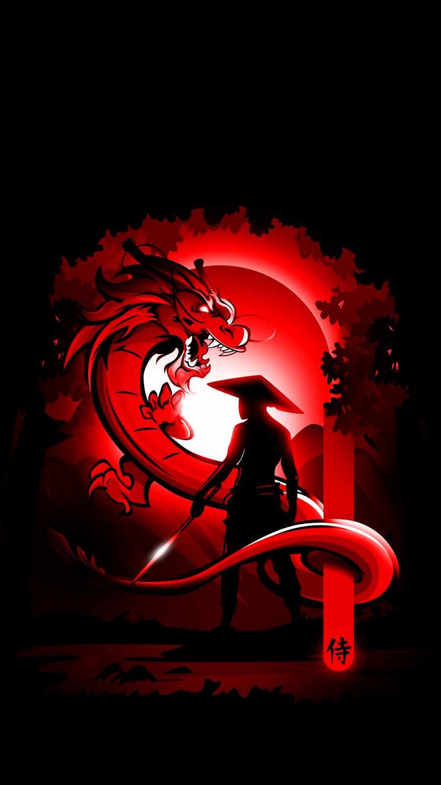 Dragon Warrior iPhone Wallpaper