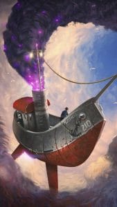 Dream Boat iPhone Wallpaper