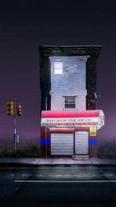 Grocery Store iPhone Wallpaper