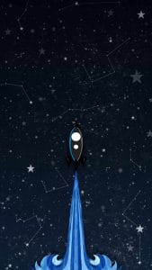 Interstellar Art iPhone Wallpaper