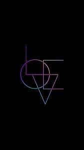 LOVE Art iPhone Wallpaper