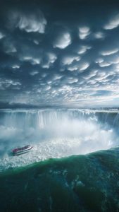 Mammatus Falls iPhone Wallpaper