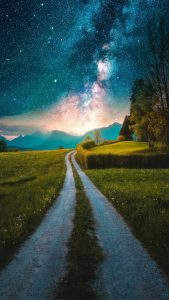 Milky Way Sky iPhone Wallpaper