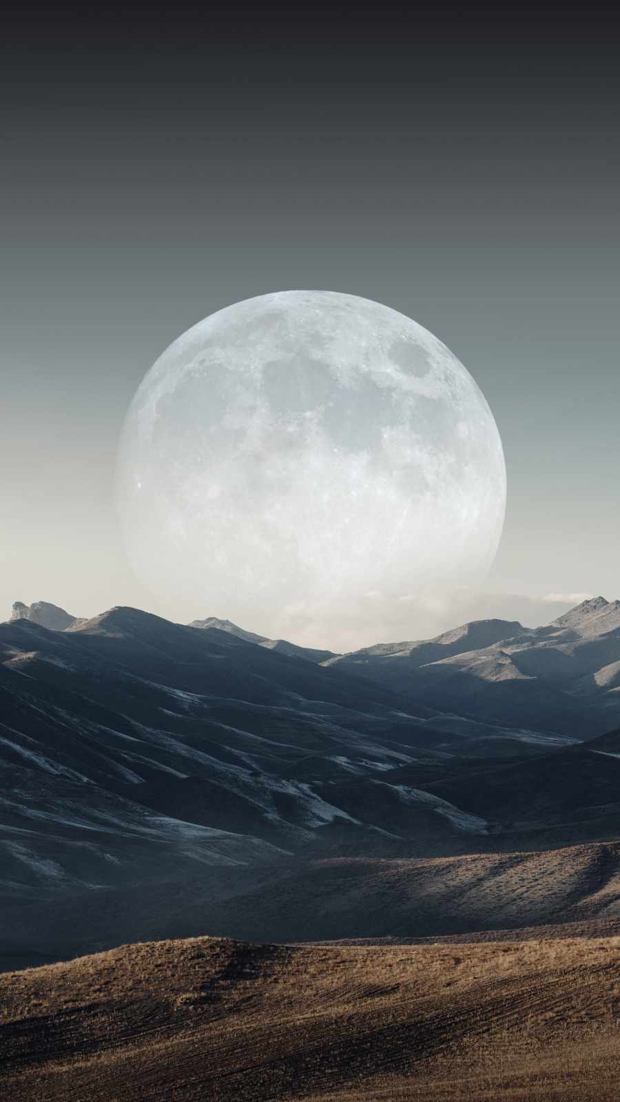 Moon Rise iPhone Wallpaper