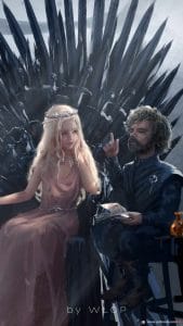 Mother of Dragon Game of Thrones iPhone Wallpaper