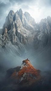 Mountains of Greenland iPhone Wallpaper