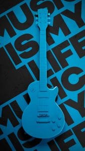 Music is My Life iPhone Wallpaper