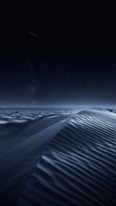 Night Desert iPhone Wallpaper