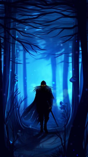 Night Warrior iPhone Wallpaper